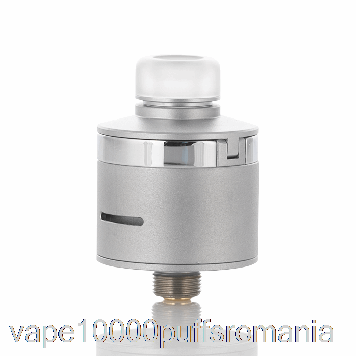 Vape Romania Bp Mods Bushido V3 22mm Bf Rda Argintiu Matuit + Argintiu Lucios